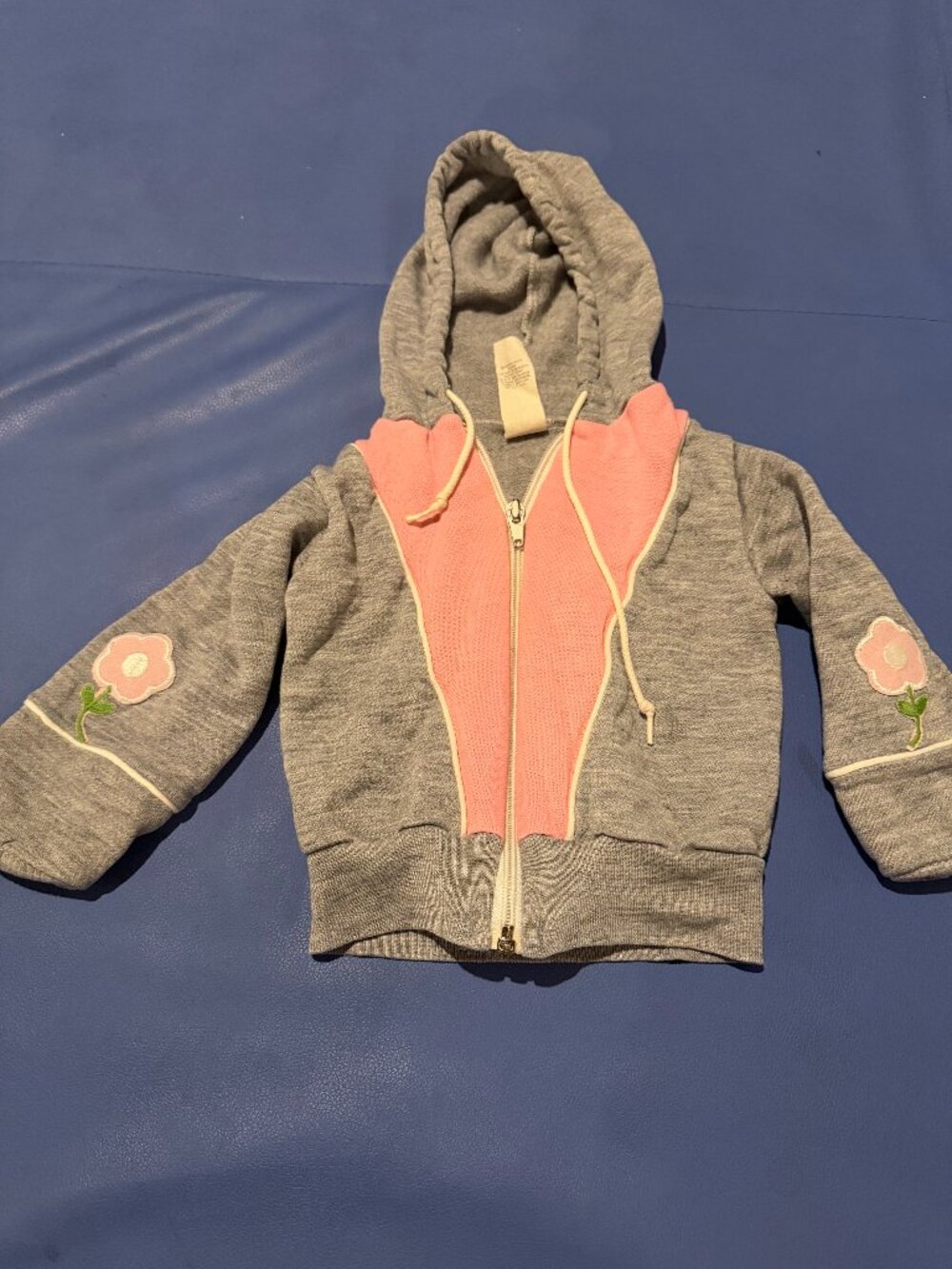 Vintage 24 month girls zip up hoodie